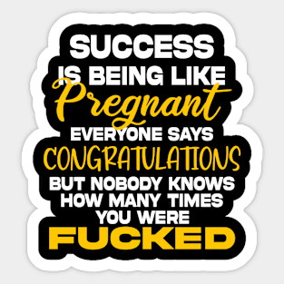 Pregnancy Quote Sticker